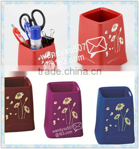 Plastic pen holder,tin pencil holder,Manufacture Pen holder,Promotional pen stander,Round pen holder/penrack/Toothbrush holder