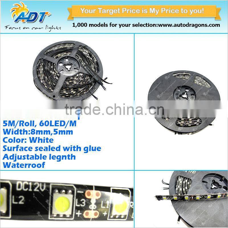 5M 500CM RGB 5050 600 Led SMD Flexible Light Strip Lamp+44 key IR Controller