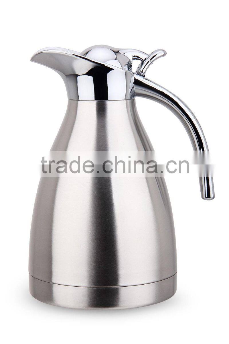 201 double wall stainless steel coffee carafe/vacuum kettle/insulated jug