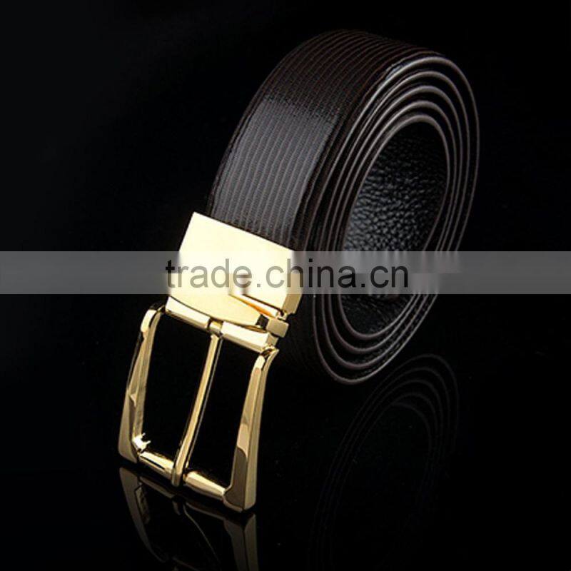 OEM shiny gold plated metal pin buckle 24mm