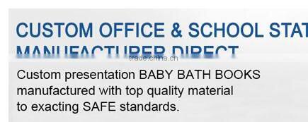 Animal Cartoon Printed Eva Plastic Children Baby Bath Book