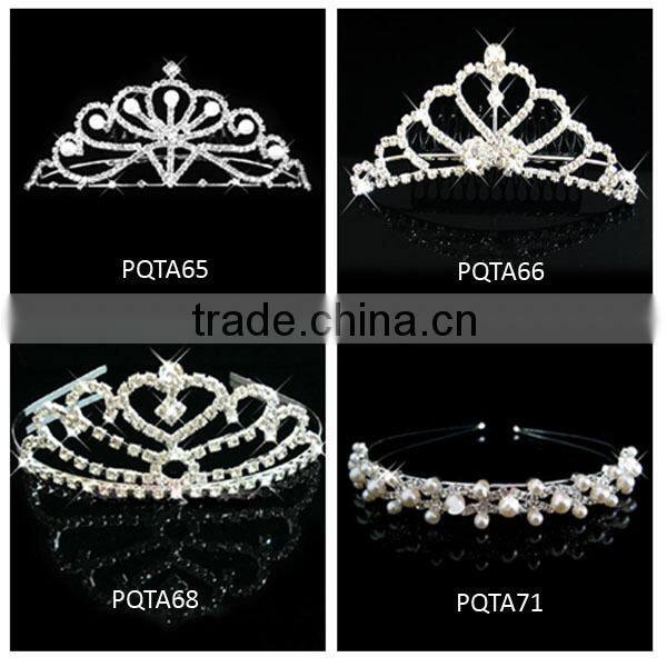 wholesale rhinestone princess crowns for wedding,engagement,party