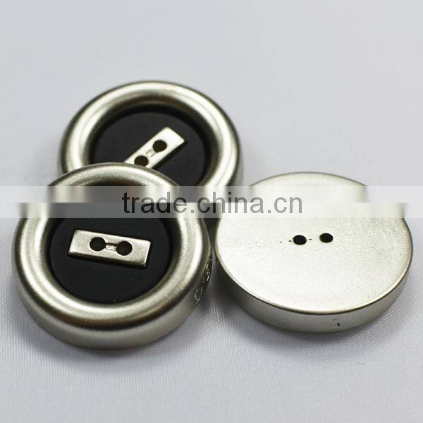 2 hole plating plastic button for shirts