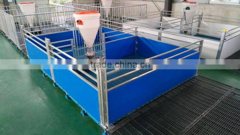 Livestock equipment pig nursery crate