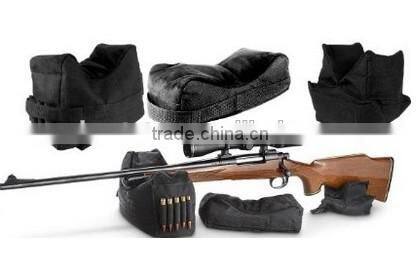 Front & Rear 3 Piece Shooting Rifle Shotgun & Muzzle Loader Steady Shooter Support Bag Range Set