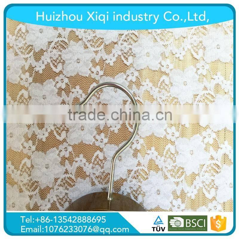 wholesale expandable slip wooden clothes hanger for wet clothes with customized logo