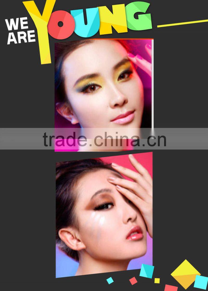 The 2015 best quality 132 colors comestic makeup miss rose eyeshadow palatte similar with sephor eyeshadow