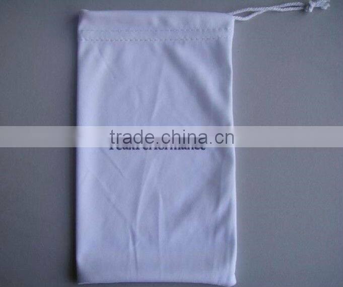 Fancy Colorful Drawstring Microfiber Travel Pouch