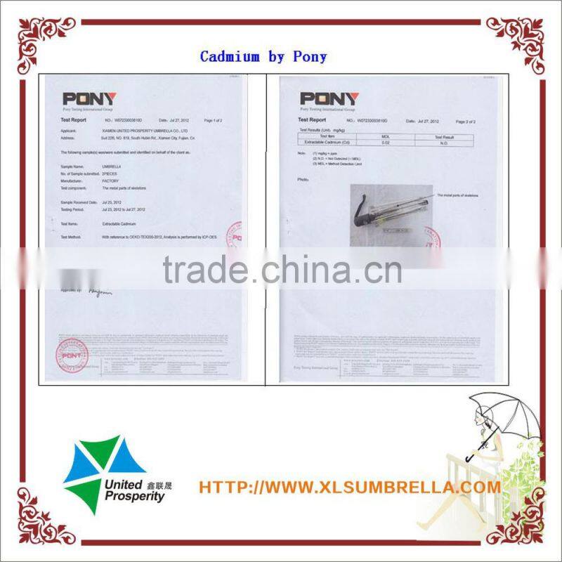 auto open standard size POE materails rainbow umbrella