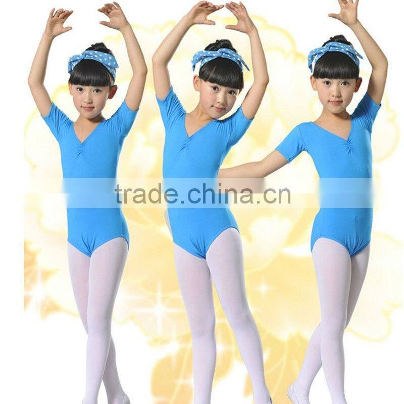 Kid Light Blue Leotard Dance Wear