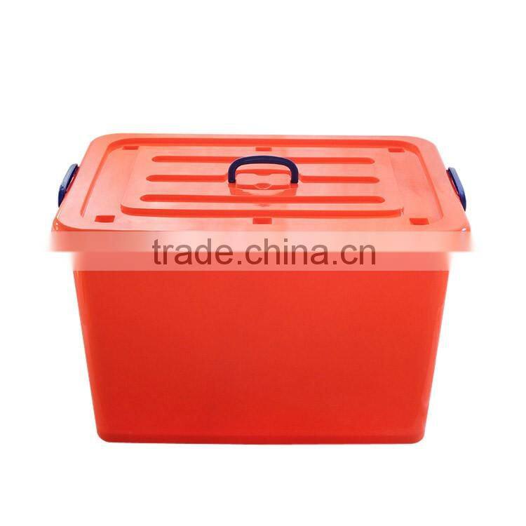 Plastic Storage Bin With Lid And Wheels