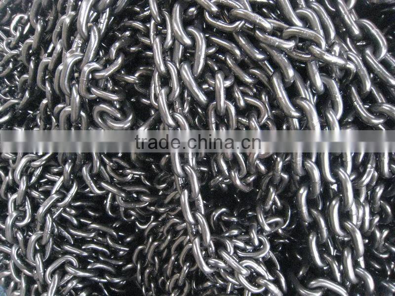 G80 black oxide lifting chain