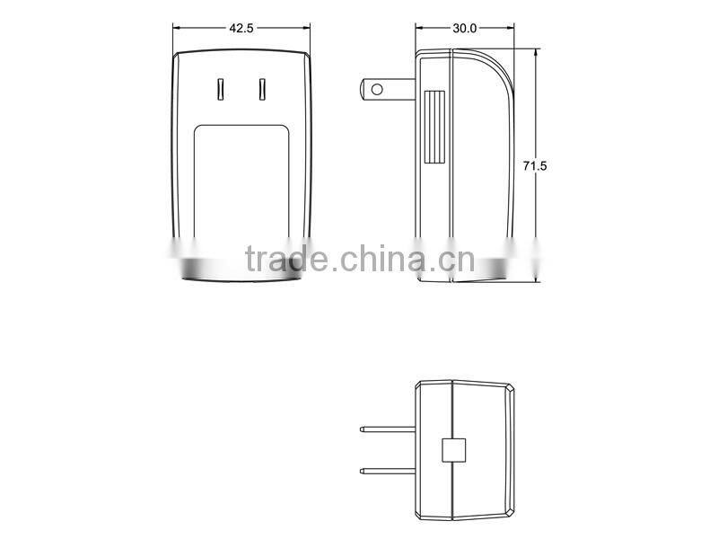 AC/DC power adapter- wall mount type-12W series Computer Power Supply