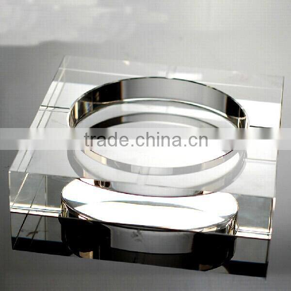 High Quality Wholesale Square Crystal Ashtray ASM015