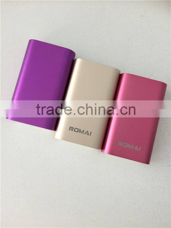 Romai portable power bank for laptop / laptop charger power bank with 5200mAh
