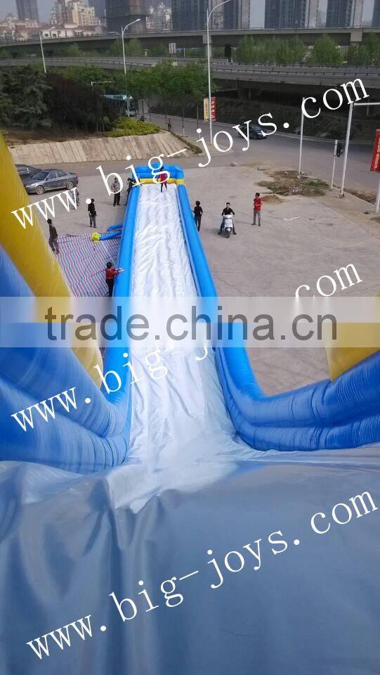 stock inflatable pool slide for sale, cheap giant inflatable pool slide