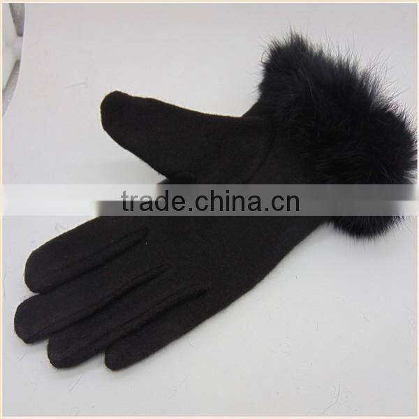 2016 China Hot Sale Black/Brown/Red Tight PU Leather Gloves