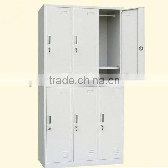 6 doors Metal/Steel Locker Storage Locker