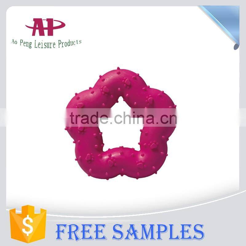 High Quality Pet Toys Circle Shape Dog Rubber Toys