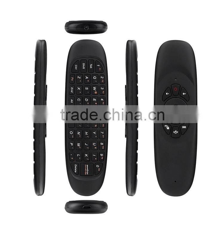 T10 Air Mouse Gaming keyboard Android Remote Control 2.4Ghz Rechargeable Wireless Keyboard For TV and PC