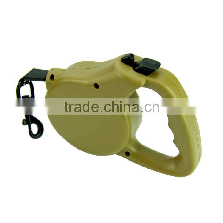 Promotional retractable dog leash with custom logo no minimum order
