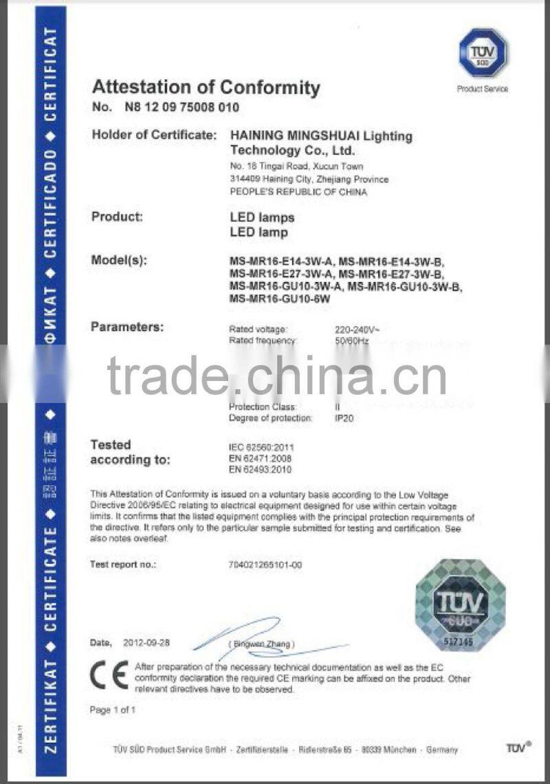 led candle bulb 4w 350lm 1.1usd