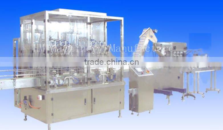 Automatic yogurt cup filling sealer machine