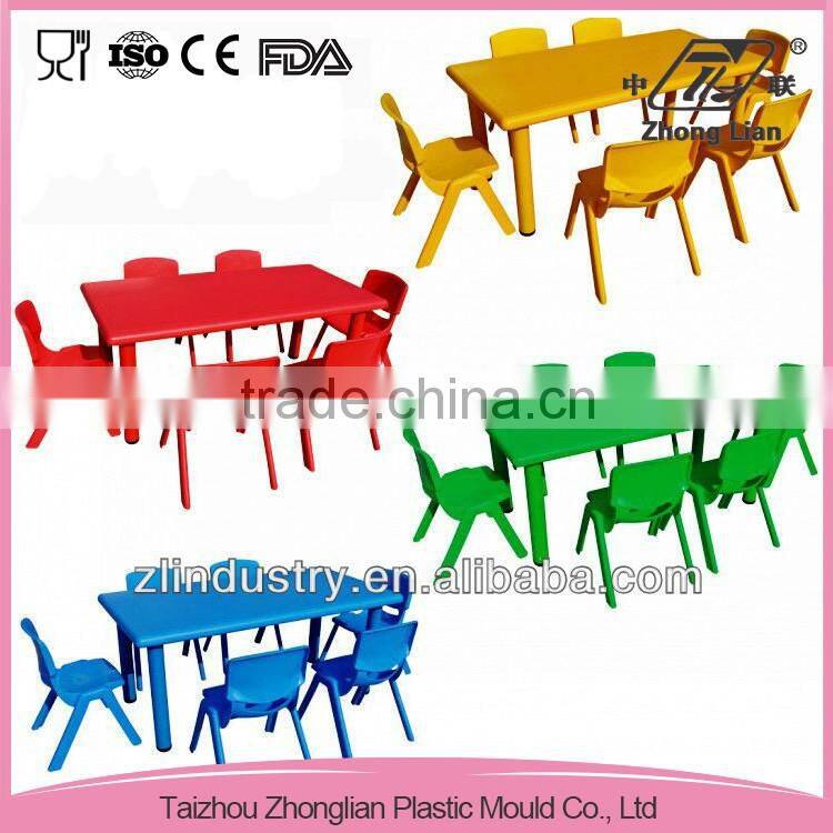 School plastic colorful cheap eco-friendly tables and chair sets