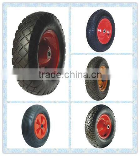 16x4.50-8 inflatable rubber wheel