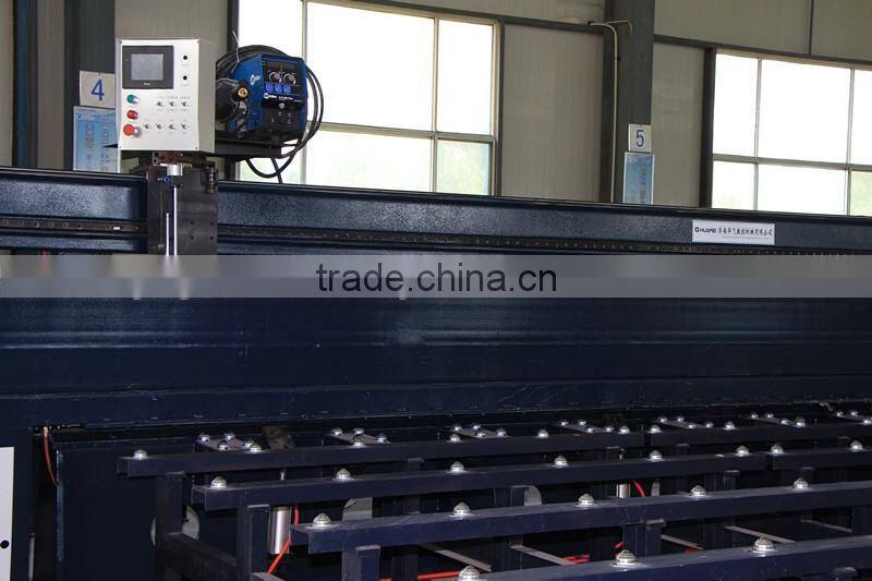 Steel Plate Butt Flat Joint Welding Machine by TIG MIG MAG SAW PAW P+T