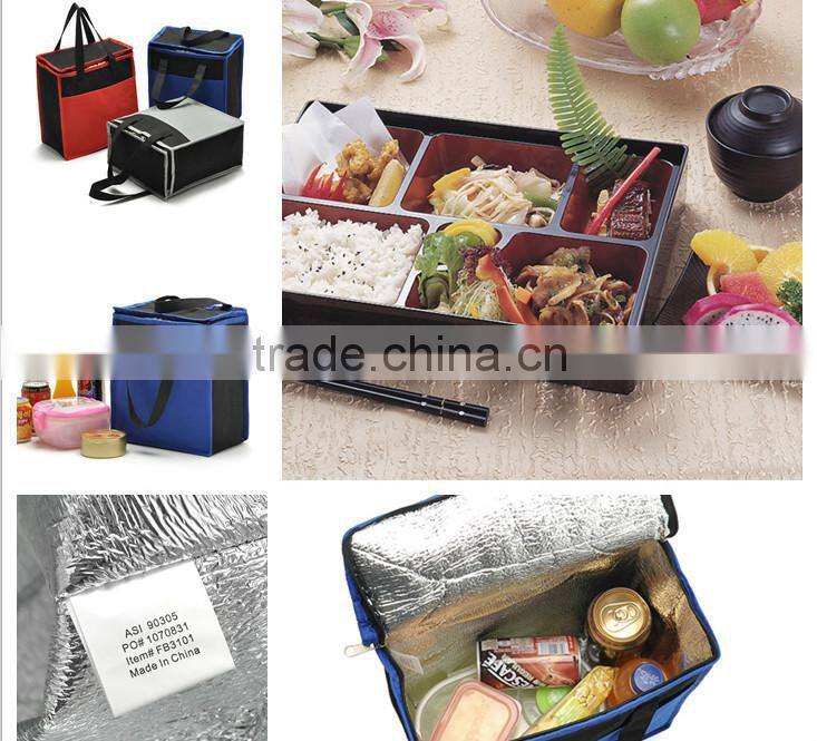 OEM produce perfect insulating silver effect cooler bag