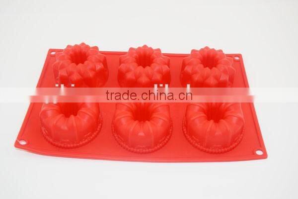 12 in 1 silicone baking cake moulds