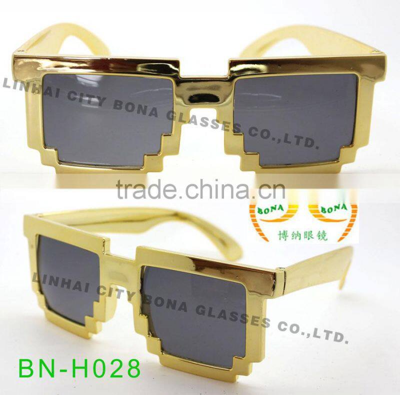 pixelated sunglasses,party toy,promotion gifts