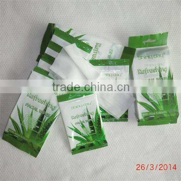 Individually Wrapped Eye Makeup Remover Wipes, VE, Rose and Aloe Ingredient