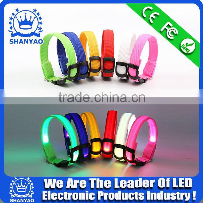 2015 Hot Selling LED Luminous Cat Collar