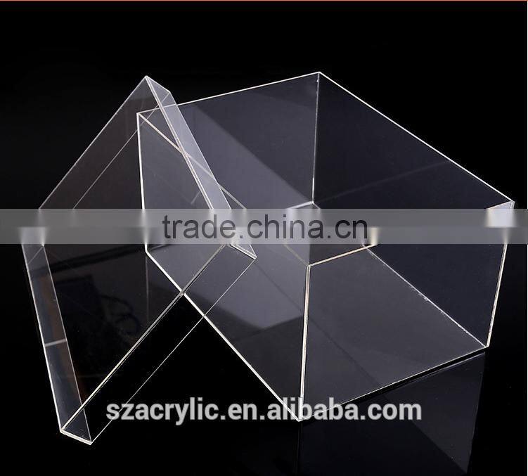 High Transparency Clear Acrylic Box with cover