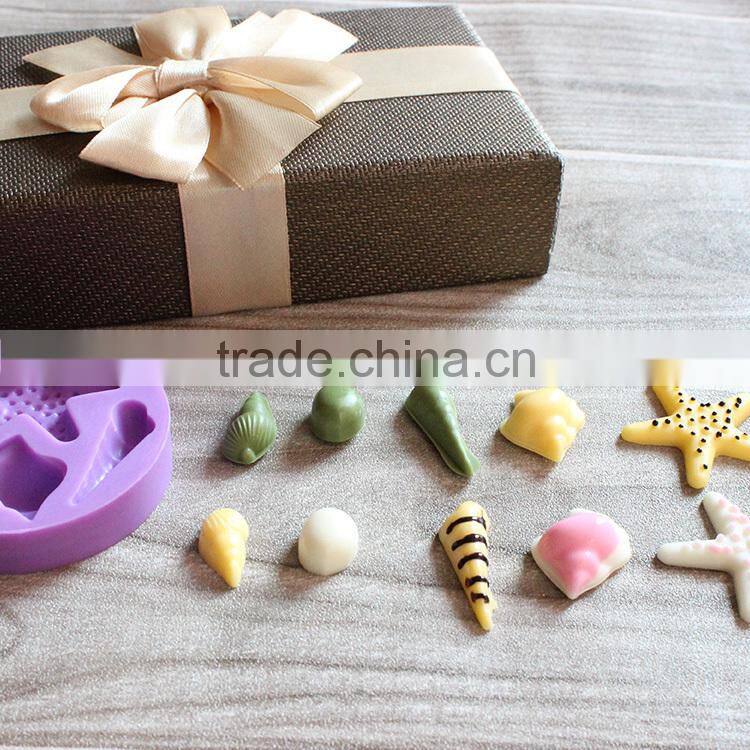 Soft Silicone Shells Cake Mold Decorating, Silicone Soap Molds Wholesale