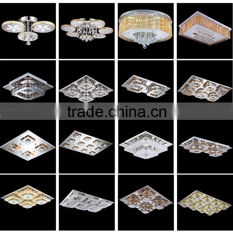 led crystal ceiling living room bedroom restaurant hotel lobby lighting