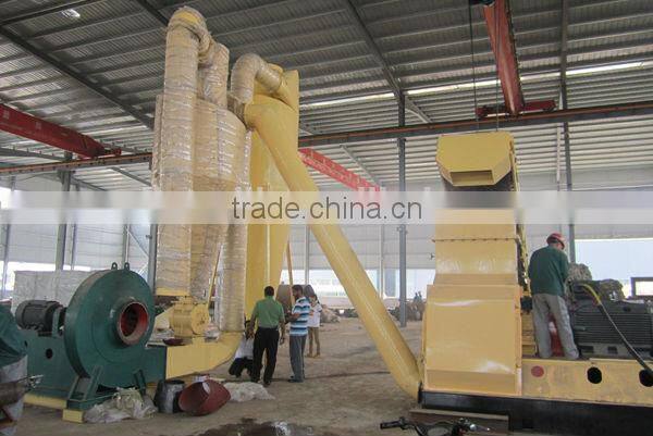 wood chips grinder/hammer mill 3-4t/h