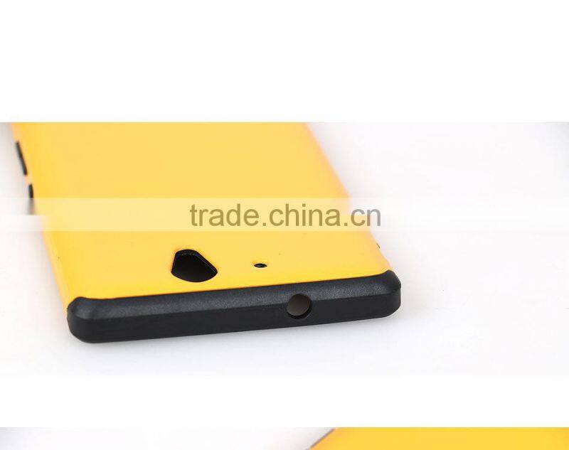 2014 LZB wholesale PC+TPU Phone case for Sony xperia c3,for Sony Xperia C3 case