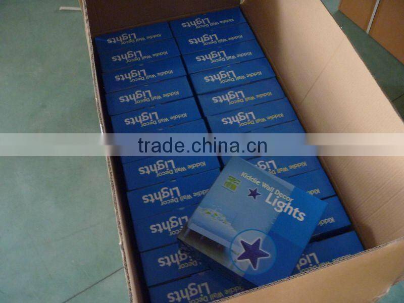 star shape living room decorative wall lamp