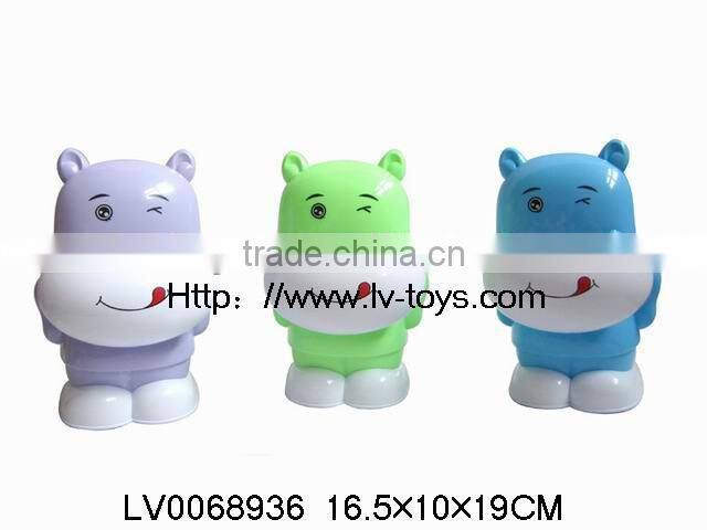 funny hippopotamus led mining lamps