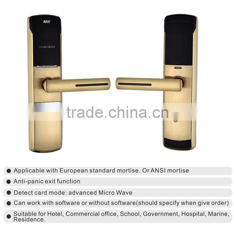Smart card auto door lock for fiat