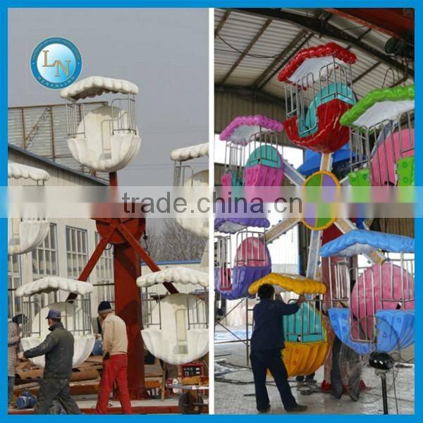 2016 Alibaba super fun games! Outdoor playground equipment mini ferris wheel for kids