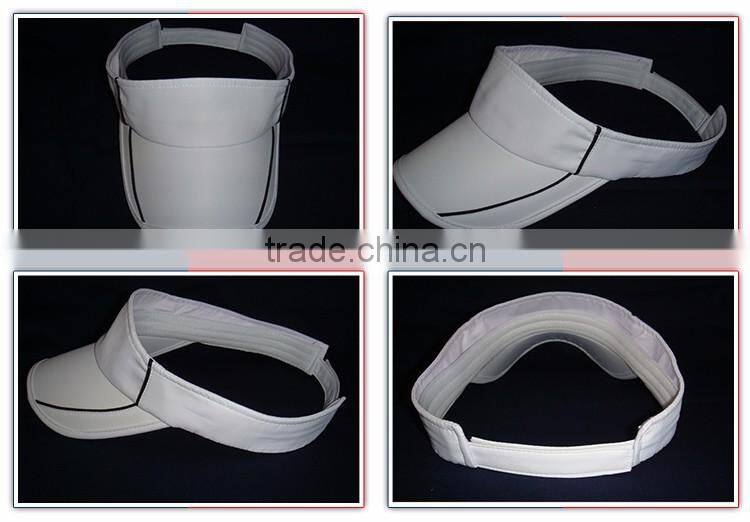 Highly praised promotional best softtextile sun visor cap