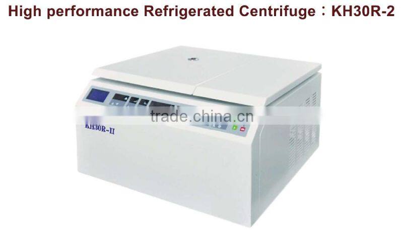 latest top sale table-type high-speed KH30R-II centrifuge machine price