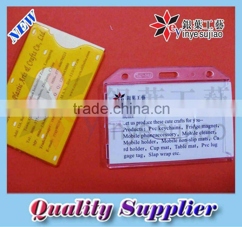 Plastic PP Card Holder for ID card
