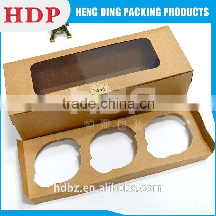 factory offer high quality cupcake packaging box