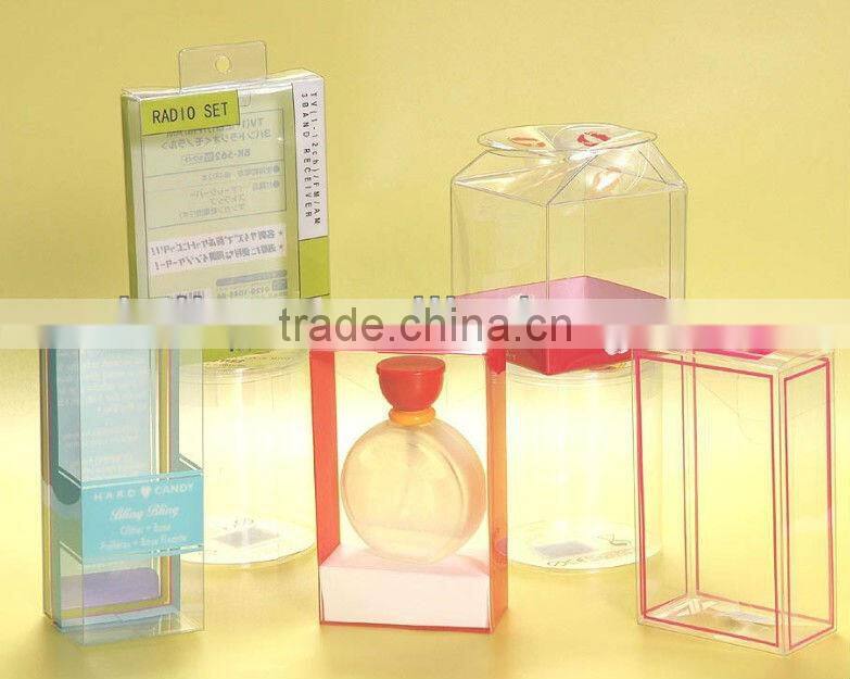 Printed clear iphone packing box