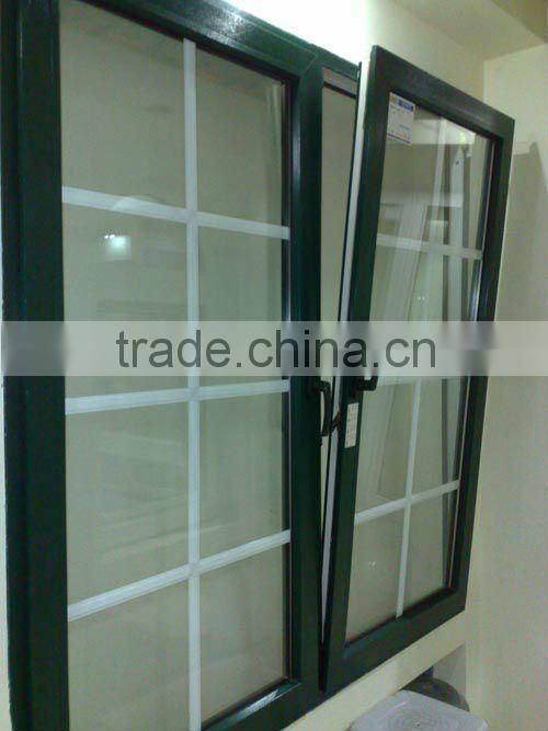 PVC casement window